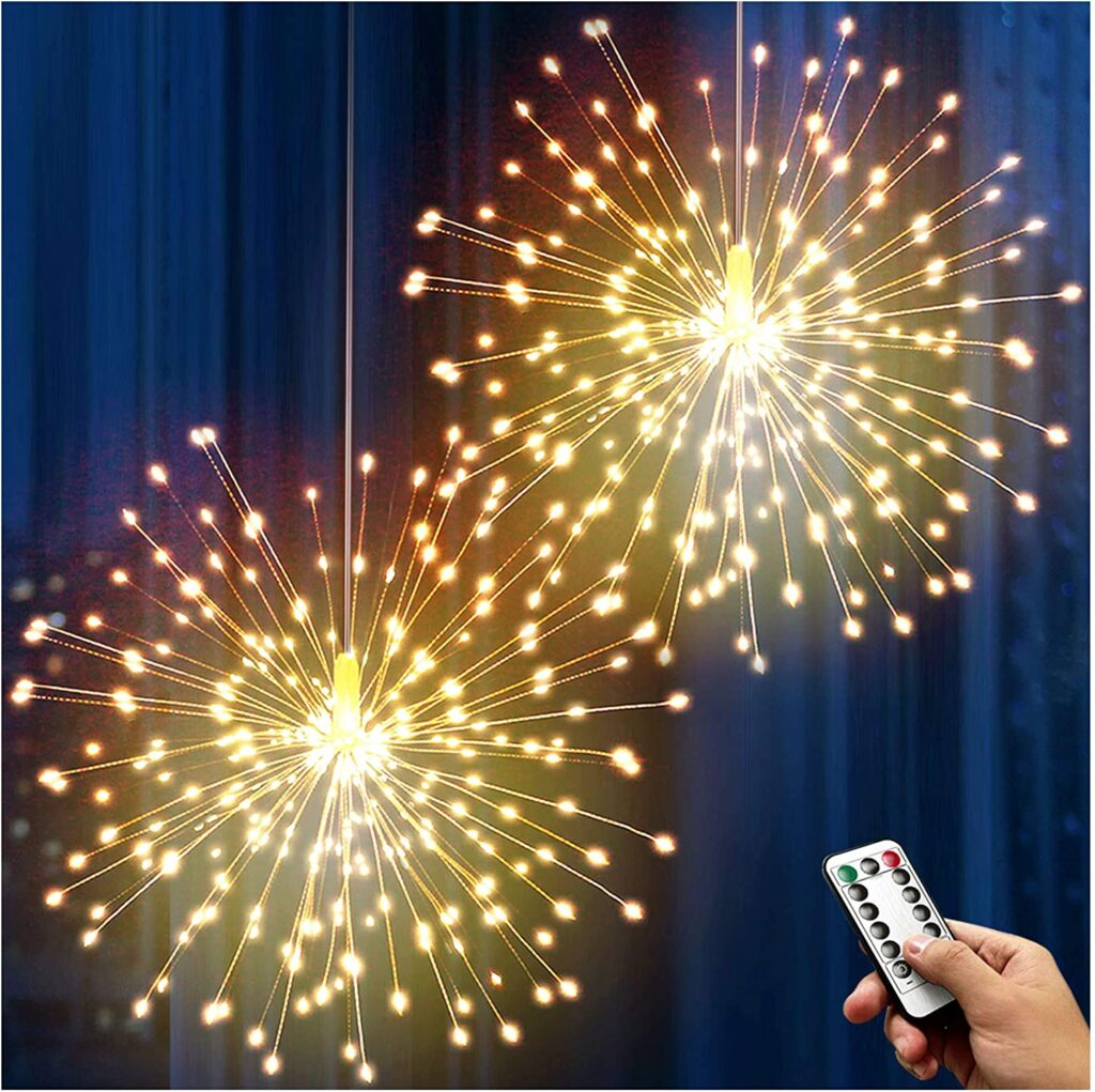 luces pirotécnicas