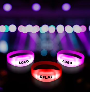 pulsera led de choque